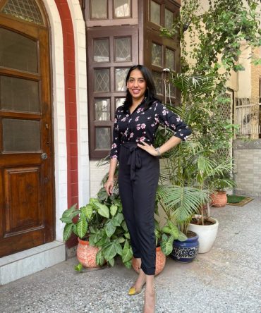 Cute Floral Jumpsuit 2