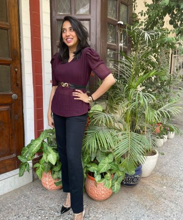 Girl Boss Top – Wine 2