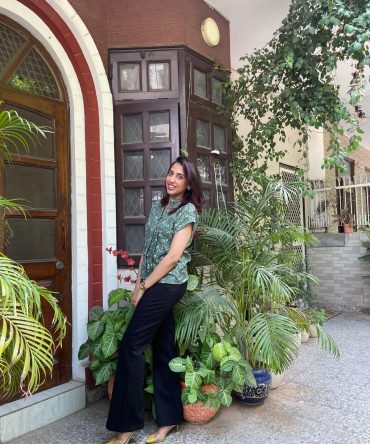 Comfort Cotton Top- Green 2