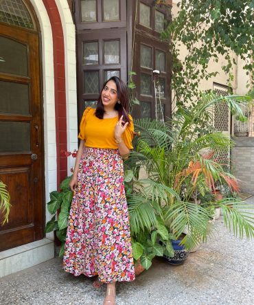 Summer Time Top – Mustard