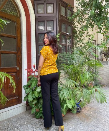 Comfort Cotton Top- Yellow 2