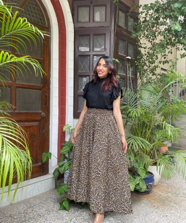 Angel Wings Top – Black