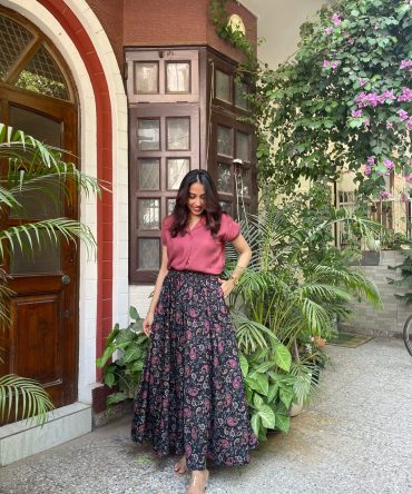 Autumn Printed Palazzo (Free Size) 2