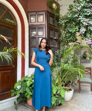 Sapphire Cocktail Dress 2