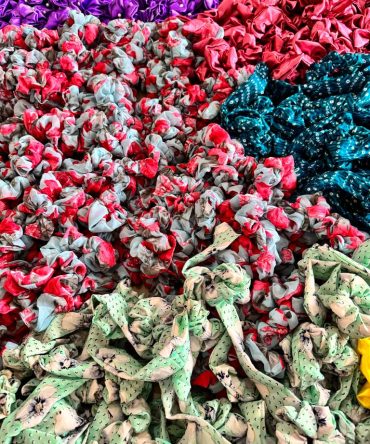 Assorted Scrunchies Set of 5 2