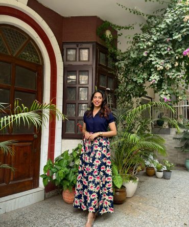 Ocean Printed Palazzo (Free Size) 2