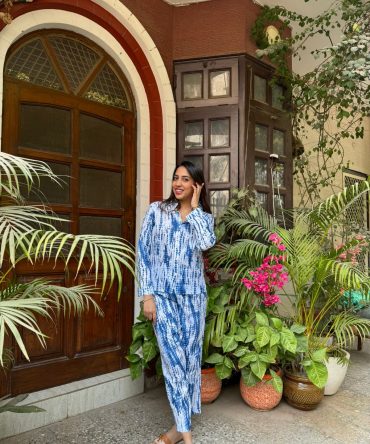 Blush Co-Ord Set- Blue