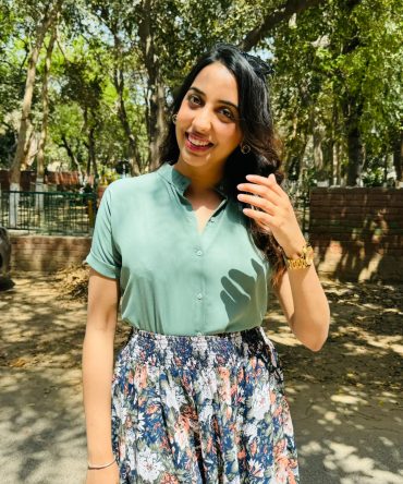 Blossoming Top – Green