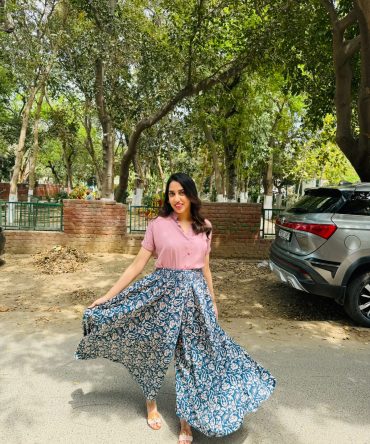 Paisley Paradise Palazzo (Free Size) 2