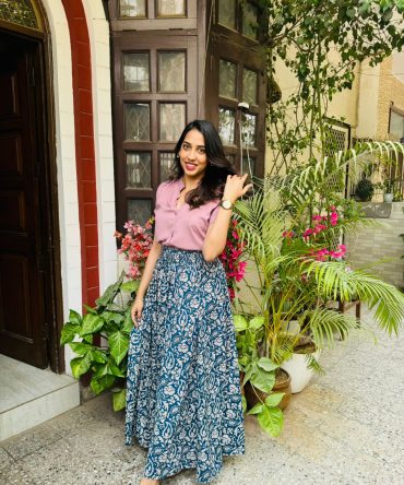 Blossoming Top – Dusky Pink 2