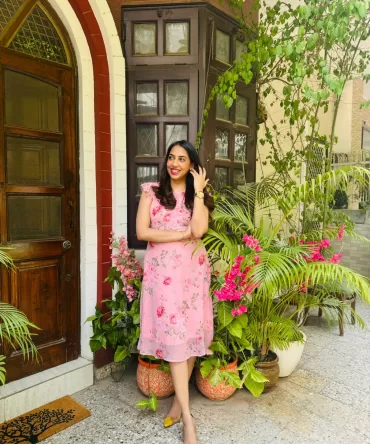 Delicate Daisy Dress- Pink 2