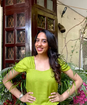 Draped Sleeves Top – Green