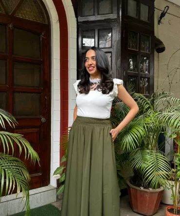 Silver Lining Top – White