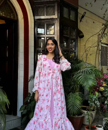 Rose Shrug & Dress Set (Luxe Collection) – White