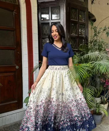 Athena Printed Palazzo (Free Size) 2