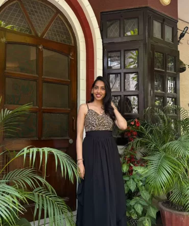 Petals Layered Maxi Dress – Animal 2