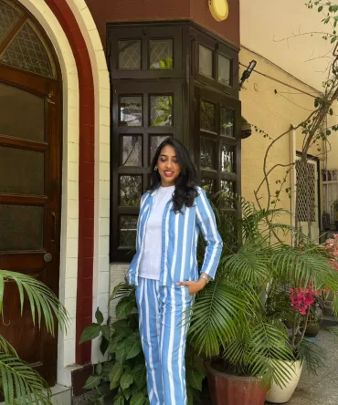 Beach Baby Co-Ord Set  -Blue