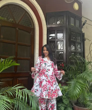 Maternity Afghan Jalebi Set