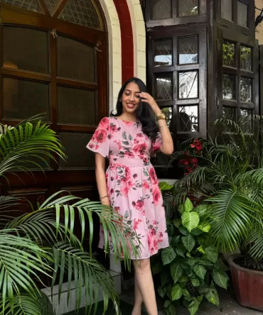 Summer Dream Pastel Dress – Pink 2