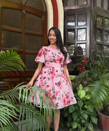 Summer Dream Pastel Dress – Pink