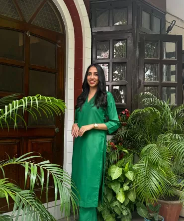 Luxe Lady Cotton Set – Green