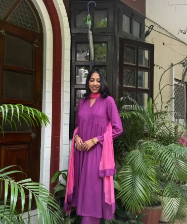 Rangrez Solid Dupatta Suit Set – (Super Premium Collection) 2