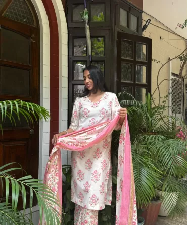 Gulabi Girl Dupatta Suit Set – ( Super Premium Collection) 2