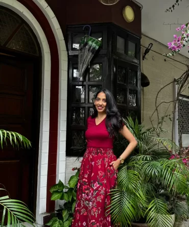 Lettuce Ribbed Top – Maroon 2